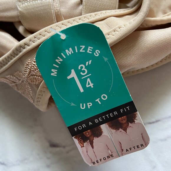 **Bali** Minimizer Bra, Passion for Comfort Full-Coverage Underwire Bra - Picture 5 of 8